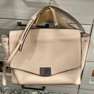 Tumi pink laptop shoulder/satchel.  Carries up to 14” laptop.